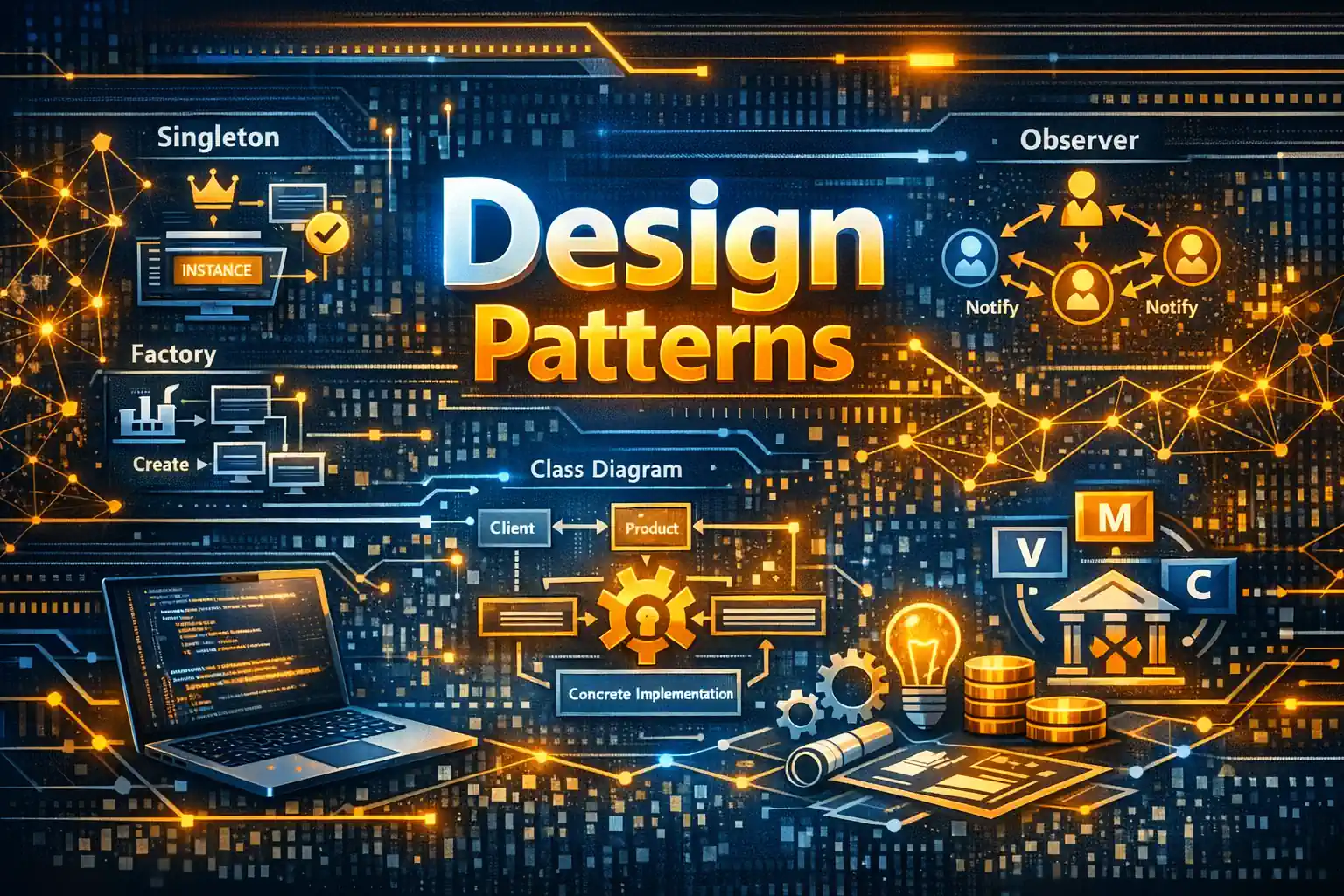 Design Patterns Nedir? (Yazılım Tasarım Kalıplarının Temel Kavramları)