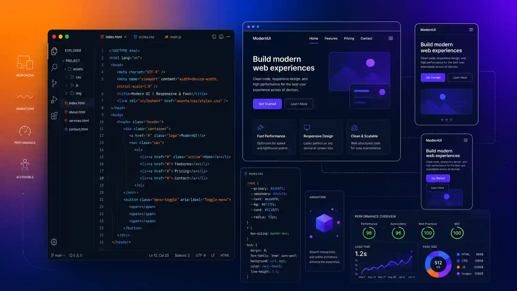 HTML5 ve CSS3 ile Modern Web Tasarım Uygulamaları: Kapsamlı Rehber 2026