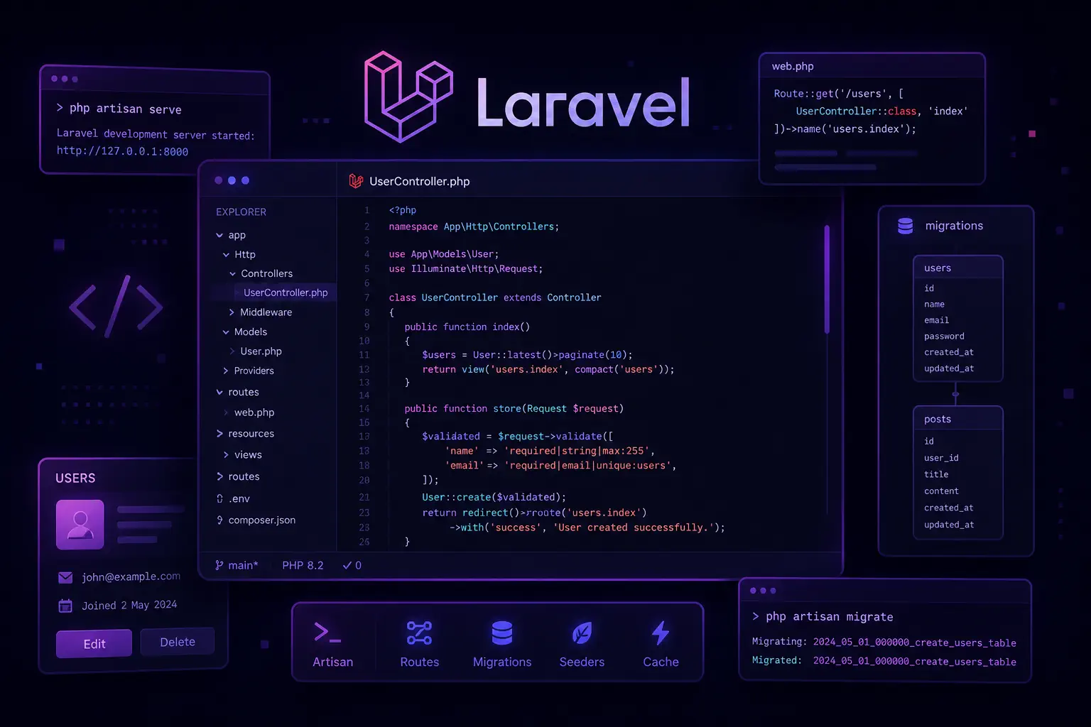 Laravel Nedir? Temel Özellikleri ve Kullanım Alanları
