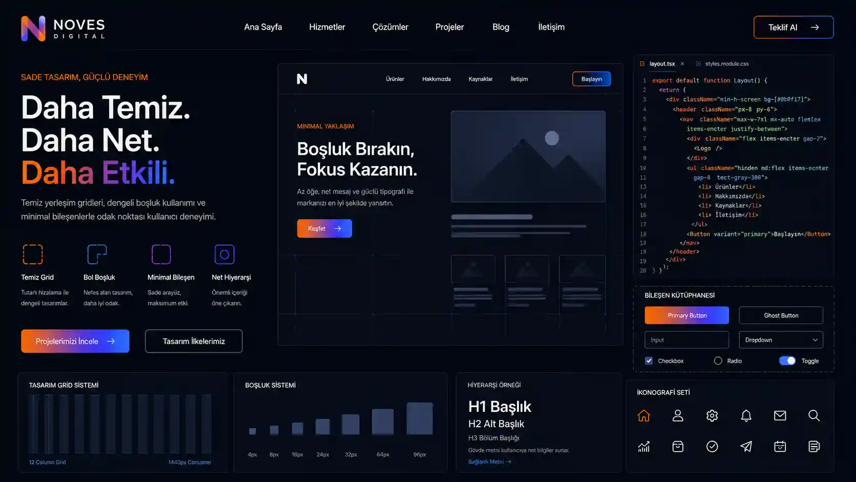 Minimalist Web Tasarım: Dijital Karmaşada Sadeliğin Gücü
