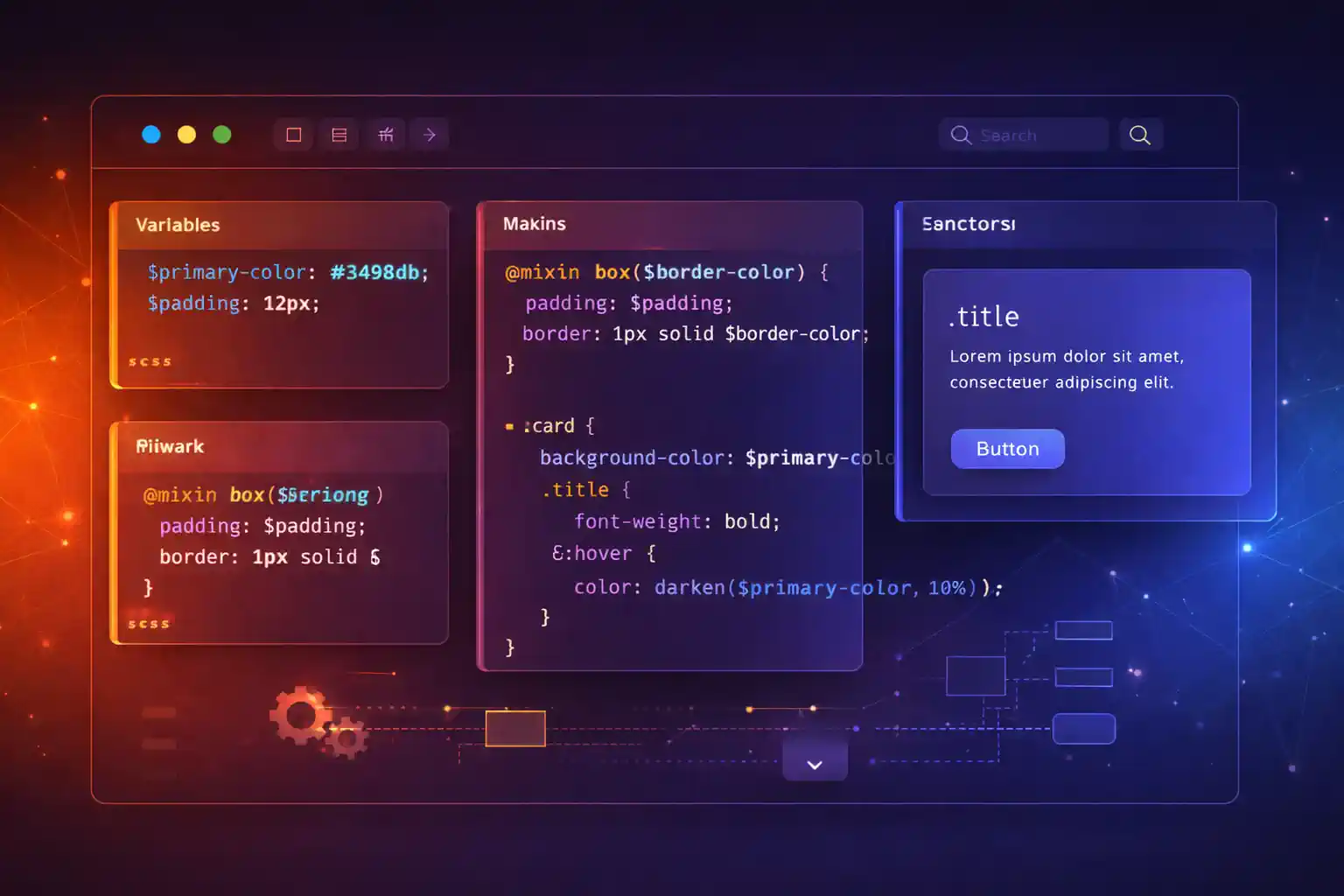 Sass CSS Ön İşlemcisi Rehberi: Modern Stil Yönetimi ve Ölçeklenebilir Mimari