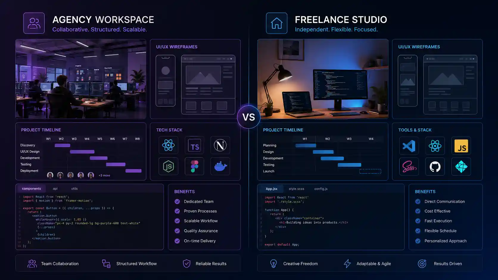 Web Tasarım Ajansı mı, Freelance Çalışma mı? Karar Rehberi