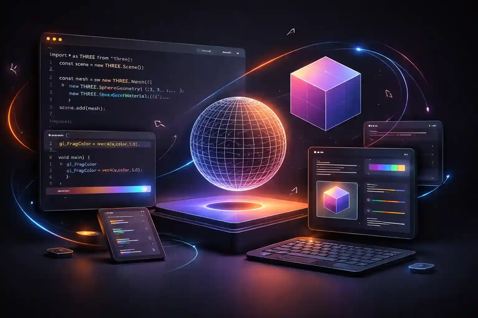 Three.js ile 3D Web Geliştirme Nedir?